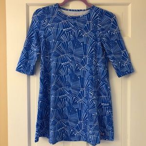 ⚡️PRICE CUT 50%⚡️ Vineyard Vines Blue/White Tunic Top
